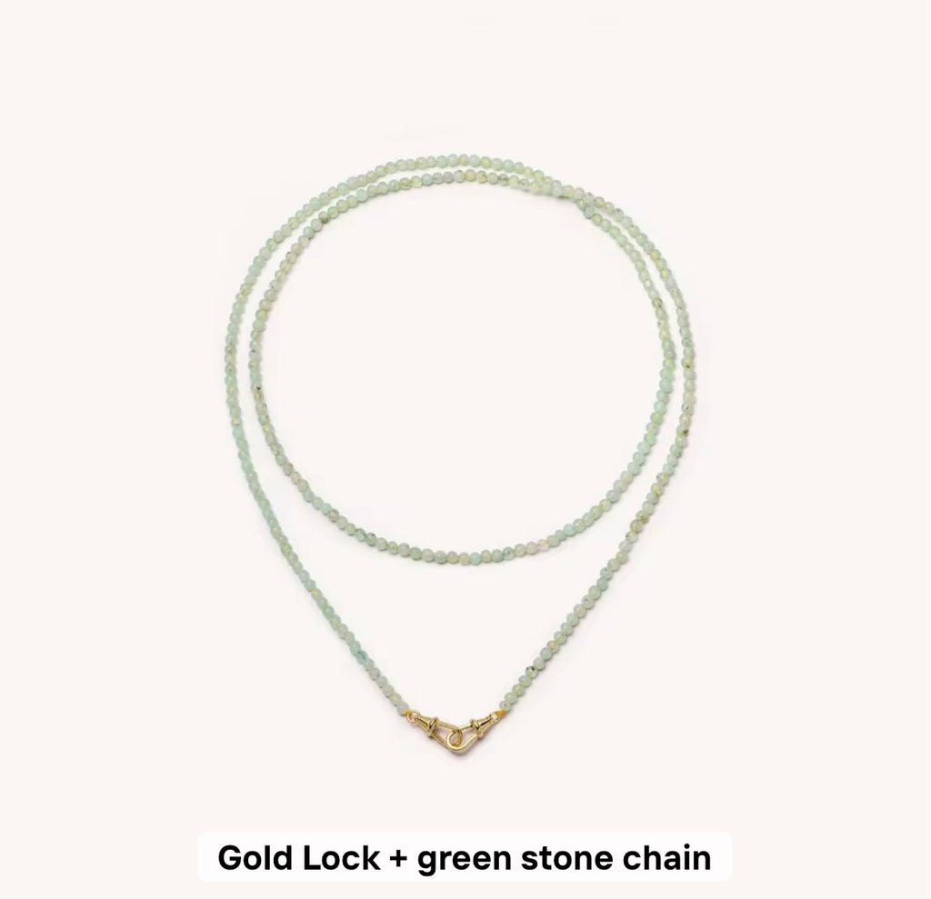 Lockable Glass Charm Pendant Locket necklaces, bracelets and rings