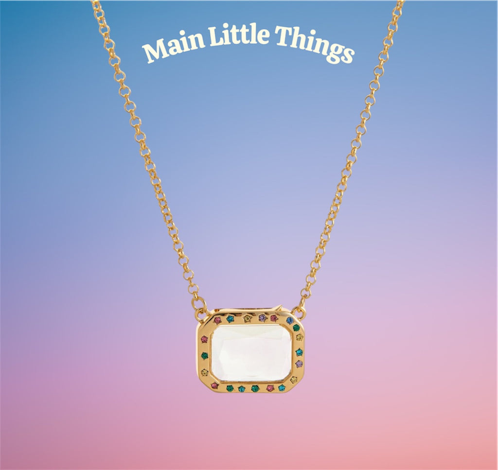 Lockable Glass Charm Pendant Locket necklaces, bracelets and rings