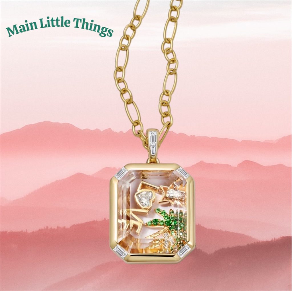Lockable Glass Charm Pendant Locket necklaces, bracelets and rings