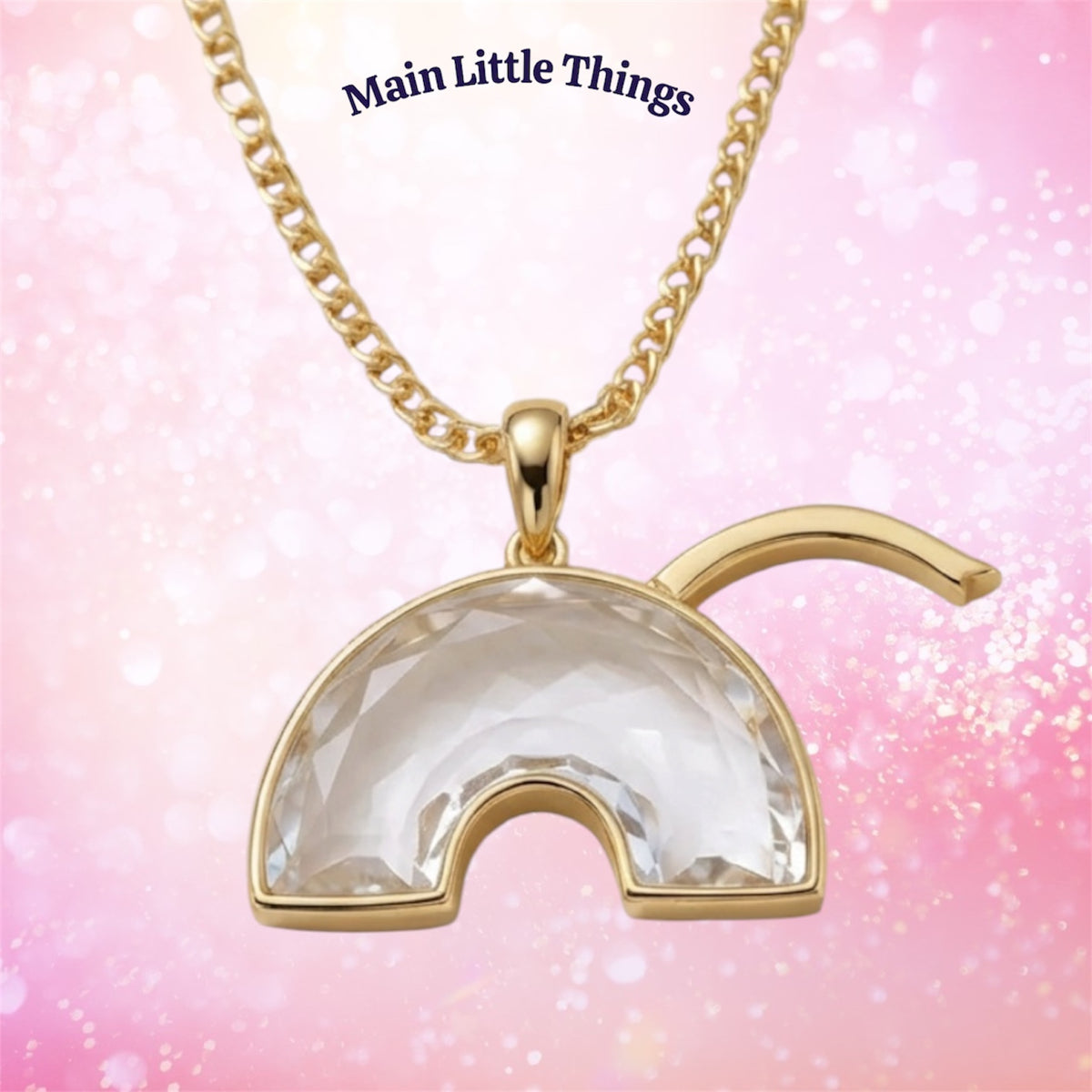 Lockable Glass Charm Pendant Locket necklaces, bracelets and rings